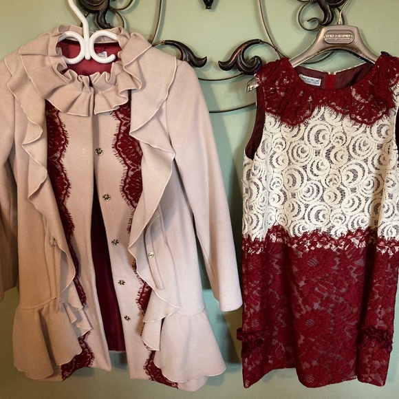 I Pinco Pallino dress and coat set - Picture 1 of 7